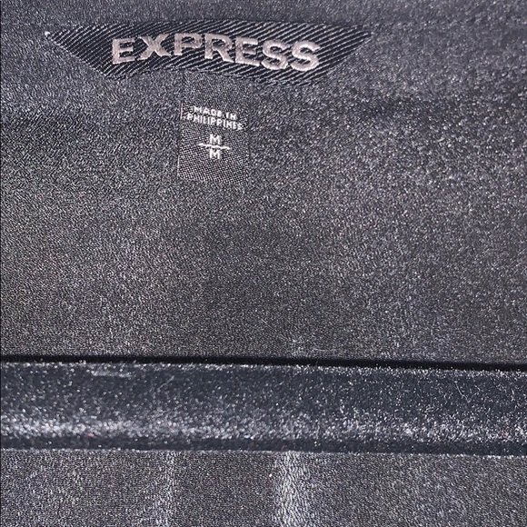 Medium Express black with gold sequin top - Picture 3 of 3